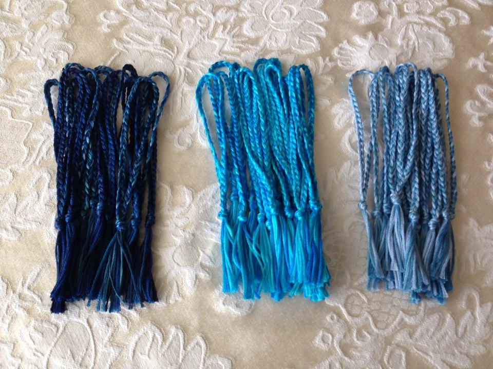 Blue Bracelet w/ Tassel to compliment Believing God Bible Study by Beth Moore