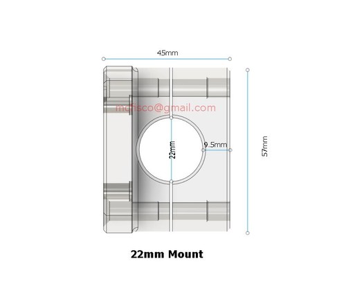 Garmin XT/XT2 SatNav Mount (8-28.5mm Available) PLEASE SPECIFY SIZE REQUIRED - Picture 15 of 18