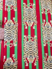 1 Yard Hand Block Print Handmade Cotton Indian Natural Floral Print Fabric.