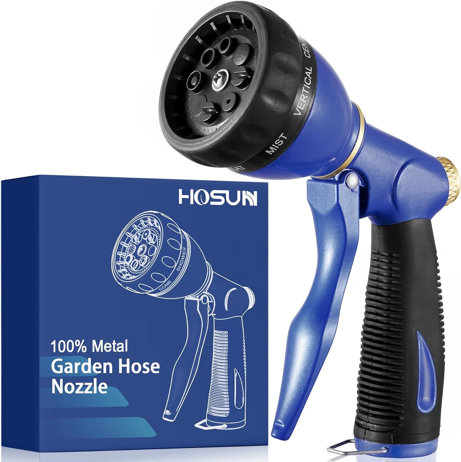 HOSUN Garden Hose Sprayer Nozzle - Thumbnail 3