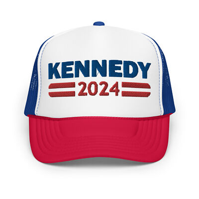 Kennedy 2024 Hat, RFK JR Hat, Robert F Kennedy Jr 2024 Foam  display picture 1