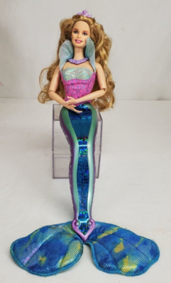Barbie バービー　ライトアップ 2000 Mattel MAGICAL MERMAIDS Barbie Doll w Light-Up Tail TESTED