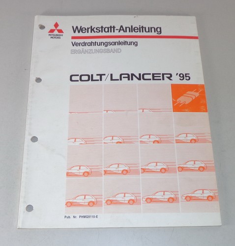 Werkstatthandbuch Mitsubishi Colt / Lancer Nachtrag Elektrik Schaltpläne ab 1995 - 第 1/1 張圖片