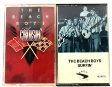 2 The Beach Boys Cassette Tapes Still Cruisin Surfin Surfing Music Hot Rod Aero