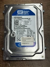Western Digital Blue, 250GB, 7200RPM, SATA 6Gb/s, 3.5in HDD (WD2500AAKX)