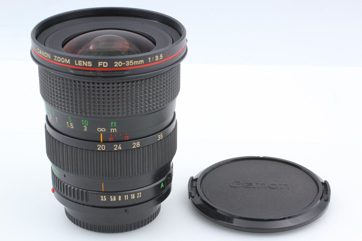 NEAR MINT 】 Canon New FD 20-35mm f/3.5 L MF Zoom Lens NFD NEAR MINT 】 Canon New FD 20-35mm f/3.5 L MF Zoom Lens NFD
