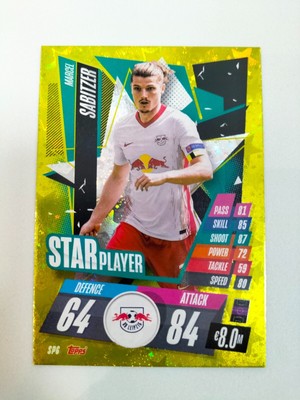 Marcel Sabitzer Star Player SP6 TOPPS Champions League 2020 / 2021