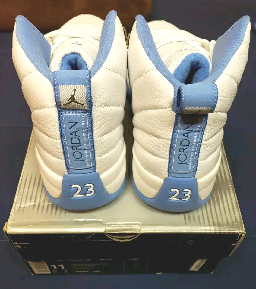 Nike Air Jordan 12 Retro University Blue 2004 DS CON caja talla 11 136001142 Foto 4 de 4