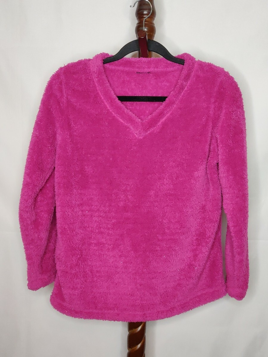 Pink fleecetop pullover Clearance