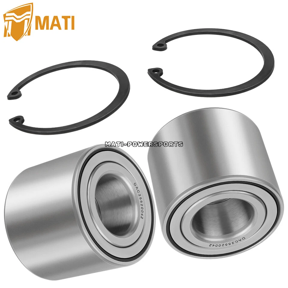 2 шт подшипников ступицы переднего тормоза для Kawasaki Mule 600 610 KAF400 2005-2016 - Изображение 3 из 4