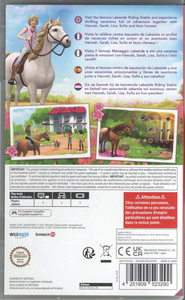 Horse Club Adventures for Nintendo Switch - Nintendo Official Site