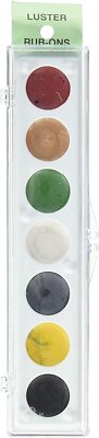  Metallic Rub-On Paint Palette - 7 Colors-Kit #4 Craft-T #33242