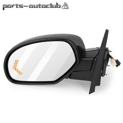 Driver Left Power Heated Memory Arrow Signals Mirror Fits 2007-13 GMC Chevy