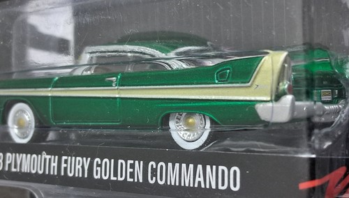 CHASE Greenlight - 1958 Plymouth Fury - Golden Commando - GREEN MACHINE - Picture 3 of 8