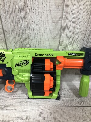 Nerf Zombie Strike Doominator Dominator 24 Dart Gun Blaster Zombie