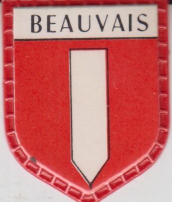 FRENCH CITIES PATCH *N°147 BEAUVAIS* (REGILAIT)