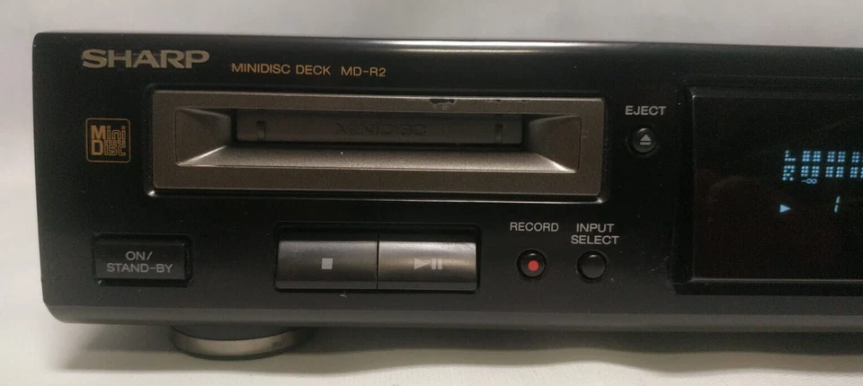 Sharp MiniDisc Deck MD-R2 MD Player revidiert Mini Disc Spieler - Bild 2 von 4