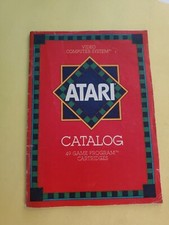 Vintage 1982 Atari Video Computer System Catalog
