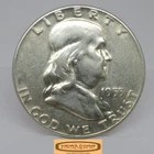 1955 Franklin Half Dollar, 90% Silver, Bugs Bunny - #C37996NQ