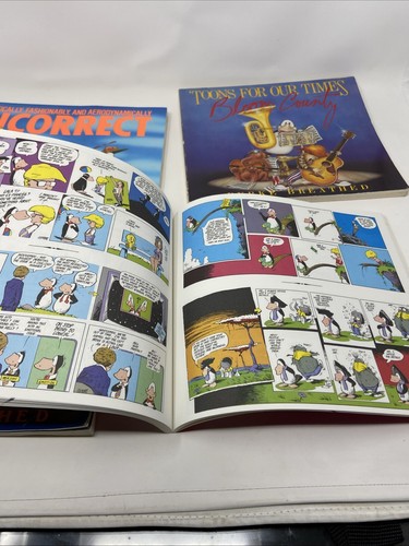 Lot of 4 Books Bloom County by Berke Breathed Cartoon Comic Funnies Sundays - Picture 9 of 22