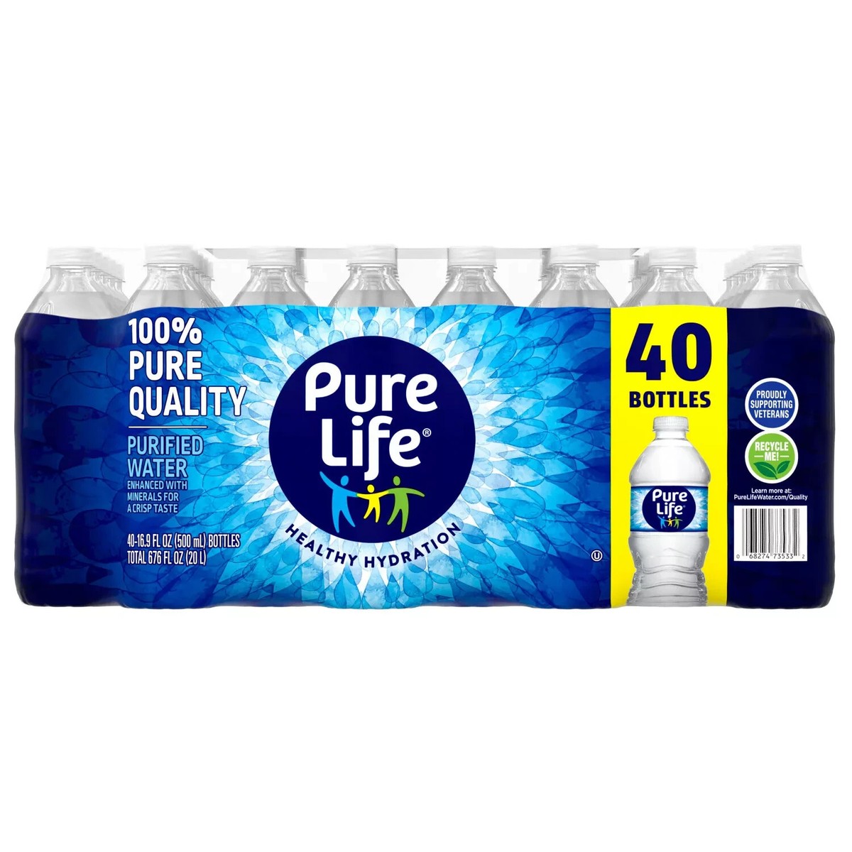 Pure Life Purified Water (16.9 fl. oz., 40 pk.) | eBay