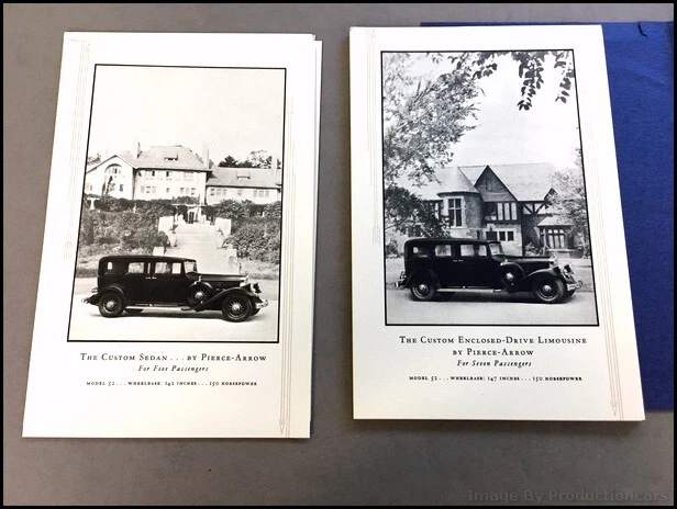 1932 Pierce-Arrow Pierce Arrow Twelve Vintage Sales Brochure Catalog Portfolio Foto 3 de 4