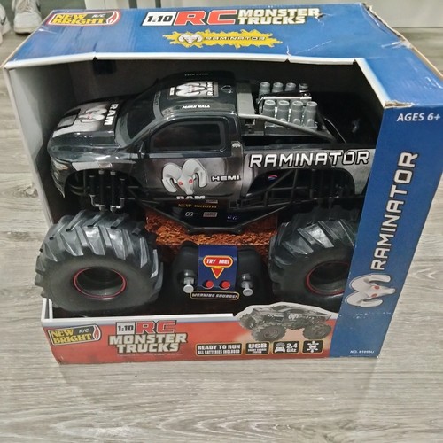 monster truck raminator auto radio controler brand new brigth - 第 1/5 張圖片