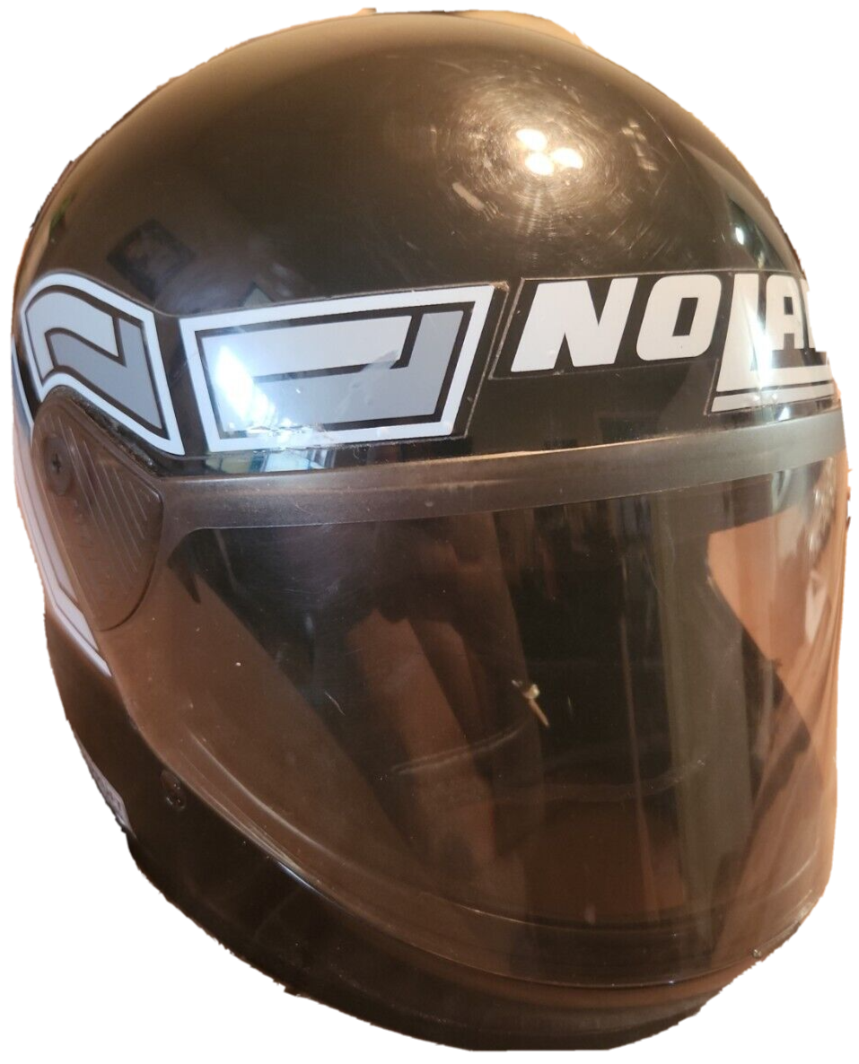 Nolan N31 58 1450G Motorcycle Helmet Modular Black Size M As Is