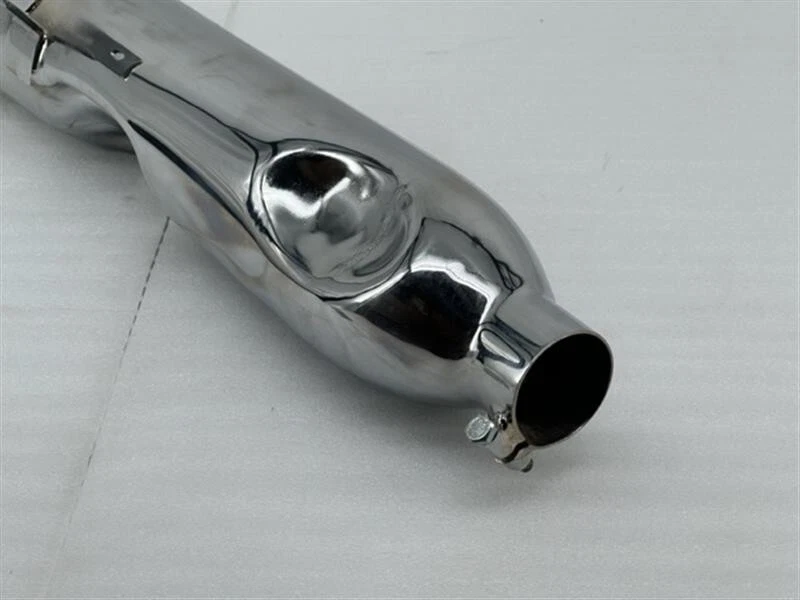 #PF69P40A Chrome Muffler for BMW Motorrad R2, R4 & R35 Foto 4 de 4