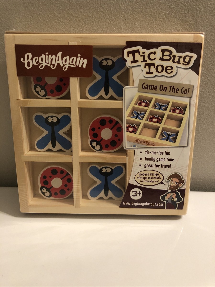 TIC BUG TOE - TRAVEL SIZED FUN TIC BUG TOE - TRAVEL SIZED FUN