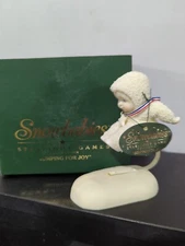 Snowbabies "Jumping for Joy" 4" Porcelain Figurine