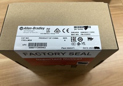 New Sealed 1783-LMS8 Ser A Stratix 2500 8-Port Lightly Managed Ethernet Switch