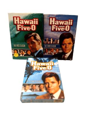 Hawaii Five-O 1st, 2nd 3rd Seasons, (DVD) 10 total disc