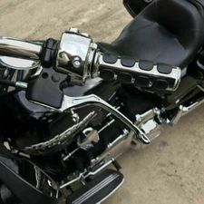 Motorcycle Handlebar Hand Grips 1" for Harley Davidson Street Glide Road Glide