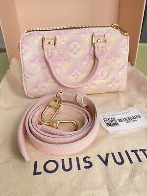 Louis Vuitton Nano Speedy Black Monogram Empreinte