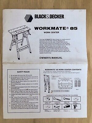 34 Black And Decker Workmate Parts Diagram - Wiring Diagram Database