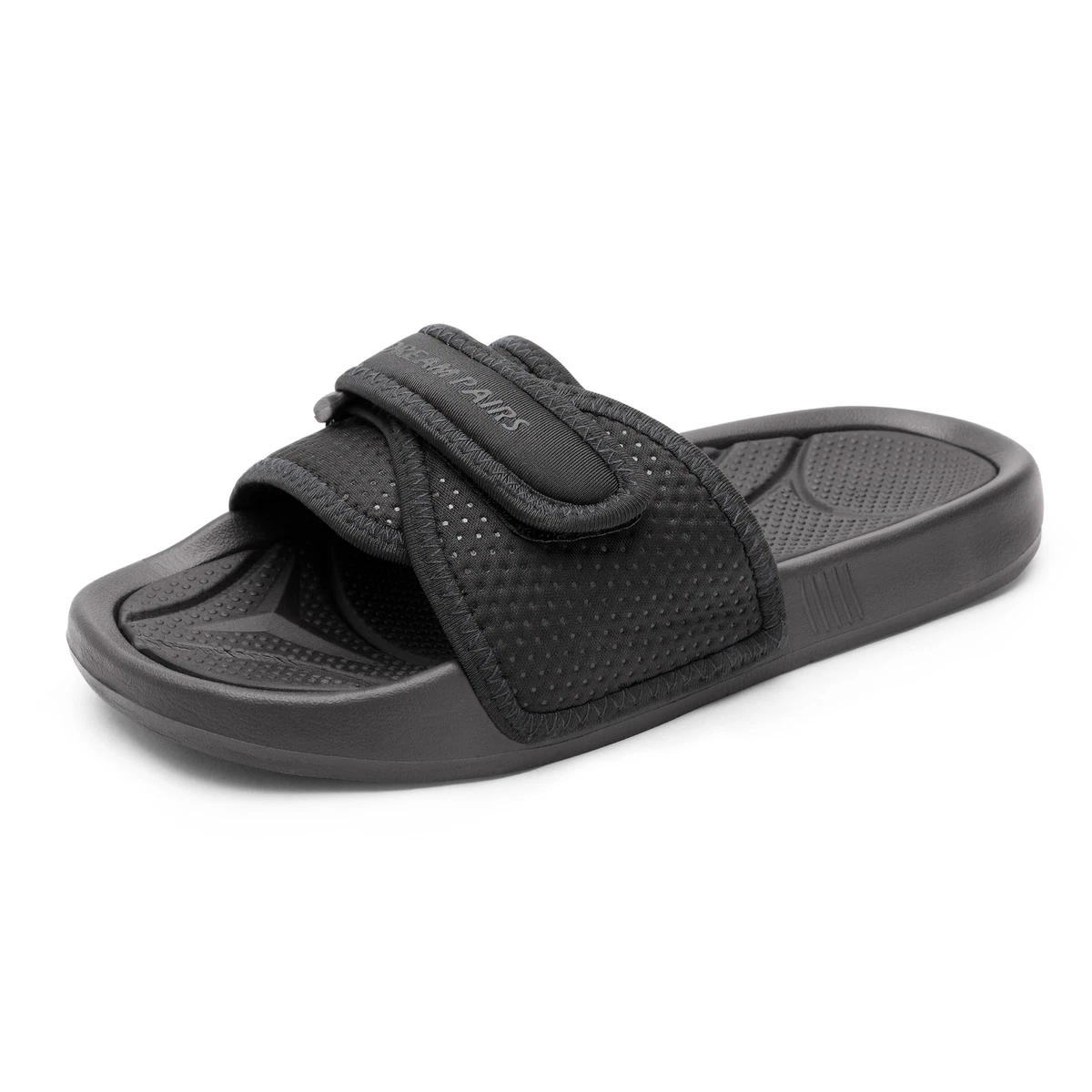 Athletic slides with arch best sale support