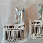 Curt Trailer Hitch Pin & Clip Fits 1-1/4" Receiver 1/2" Dia 21400 Lot of 12 sets