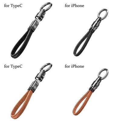 Key Chain Keyring USB Charger Portables Data Cable Y2O9 C For Type 1 240W S Q7A5