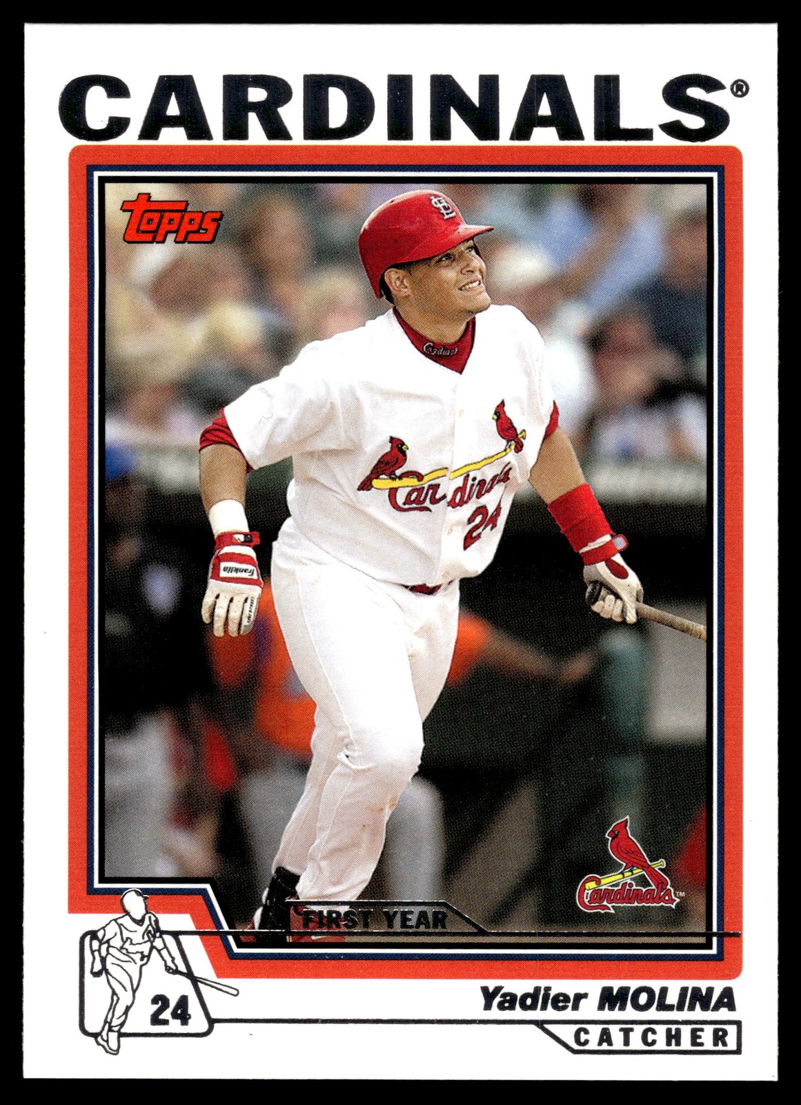 2004 Topps #324 Yadier Molina Rookie RC