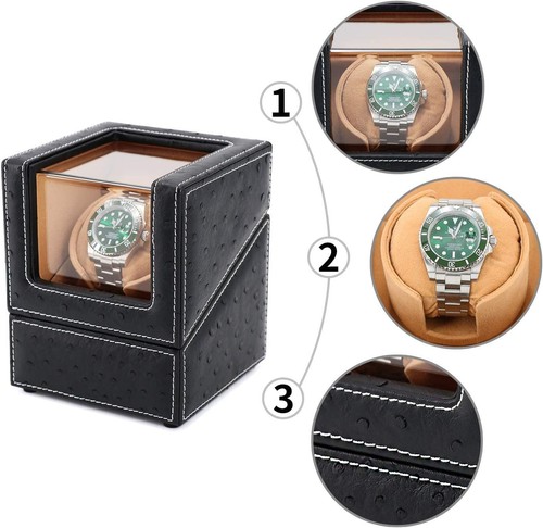 Automatic Single Watch Winder for Rolex and Other Luxury Watches - Automatic... - Picture 4 of 6