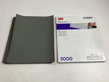 45 Sheets - 3m 01999 Sandpaper Sheets 3000 Grit Wetordy 9x11 45 Sheets - 3m 01999 Sandpaper Sheets 3000 Grit Wetordy 9x11