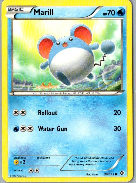 Marill Common Boundaries Crossed 36/149 LP