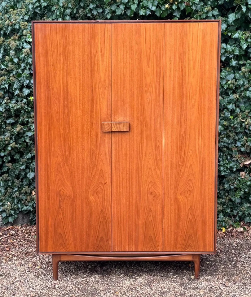 MID CENTURY IFOD KARSEN FOR G PLAN TEAK WARDROBE DANISH DESIGN RANGE - Image 3 of 4