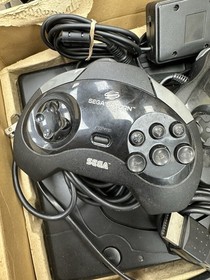 Sega Saturn System Console in Retail Box + 2 Controllers AV & Power Cables