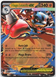Mega Lucario ex - 113/217 - Double Rare - Ascended Heroes