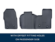 Genuine Ford Transit Mk8 Mk9 Custom Front Rubber Floor Mats Auto 2018- 2113371
