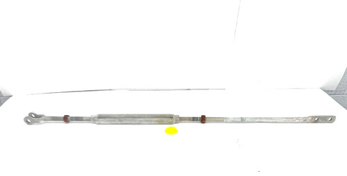 TURNBUCKLE JAW TO ROD 39-1/2" EXTENDED LENGTH (SCREWED OUT) 48-5/8"