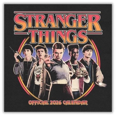 DANILO PROMOTIONS LTD 2026 Stranger Things Season 5 Square Calendar Month to View Official Product