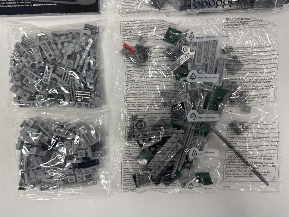 Lego 21019 Architecture The Eiffel Tower New In Sealed Bags With Instructions - Image 4 of 4